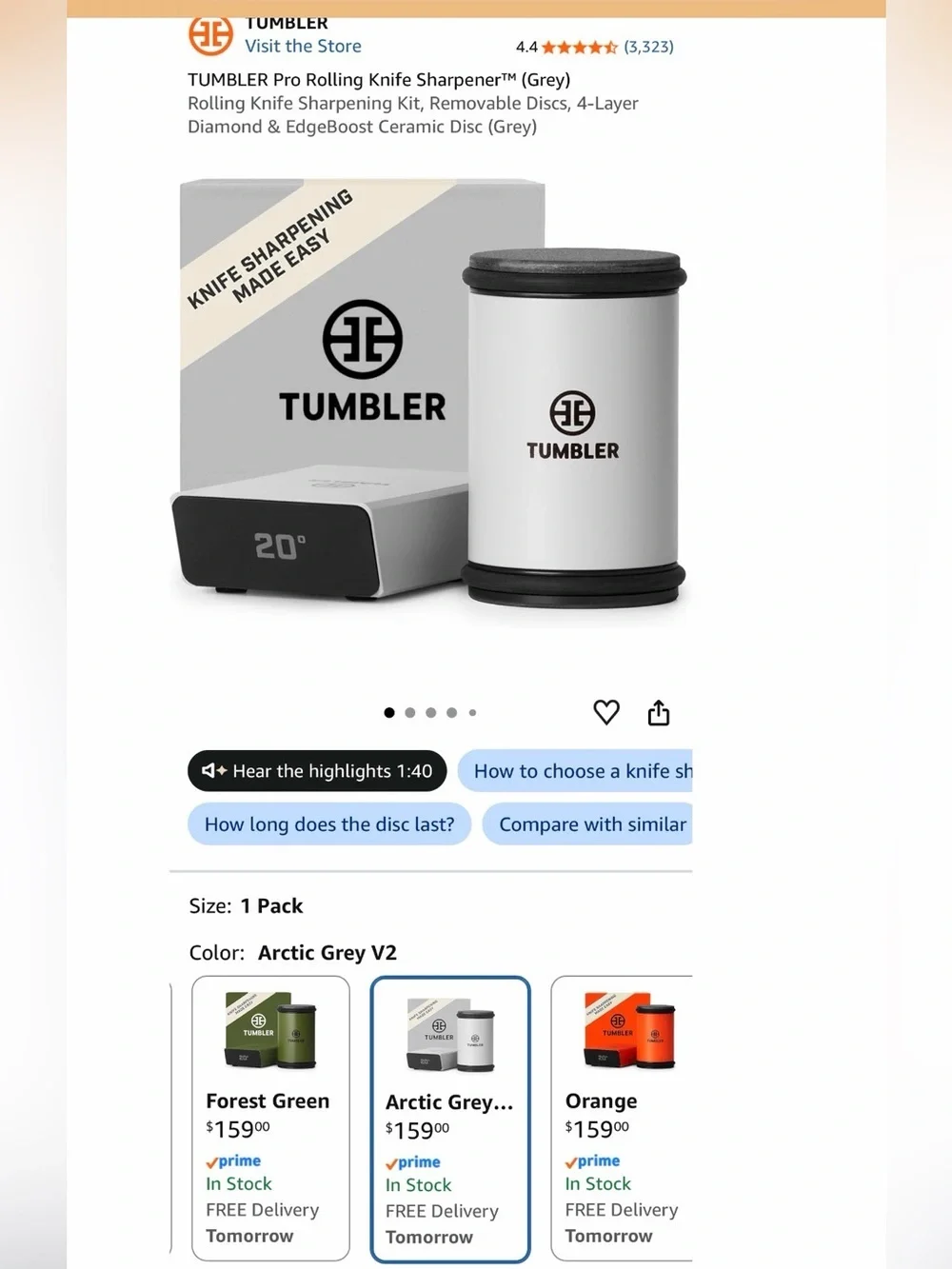 Tumbler like new